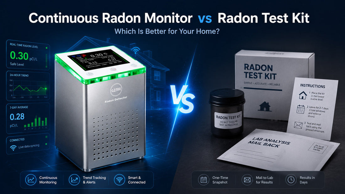 Continuous Radon Monitor vs. Radon Test Kit: Which Is Better for Your Home?