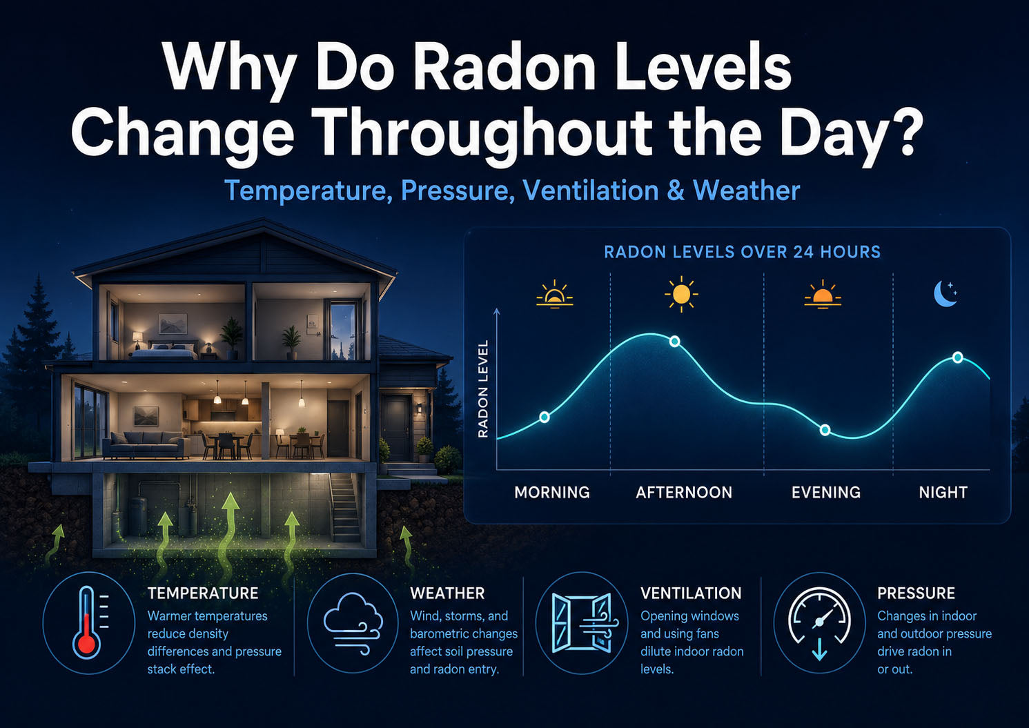 Why Do Radon Levels Change Throughout the Day? 8 Key Factors Homeowners Should Know
