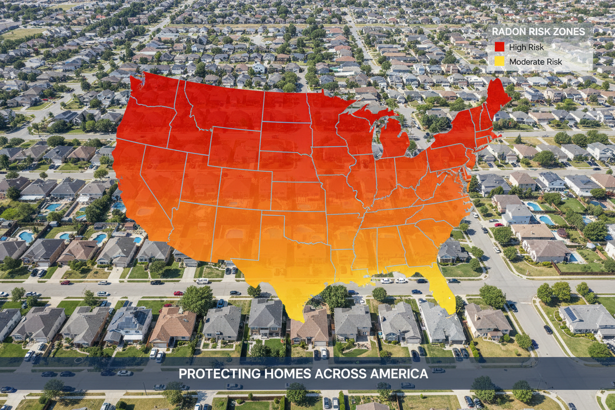 High Risk Radon Areas: What Makes a Location Dangerous?