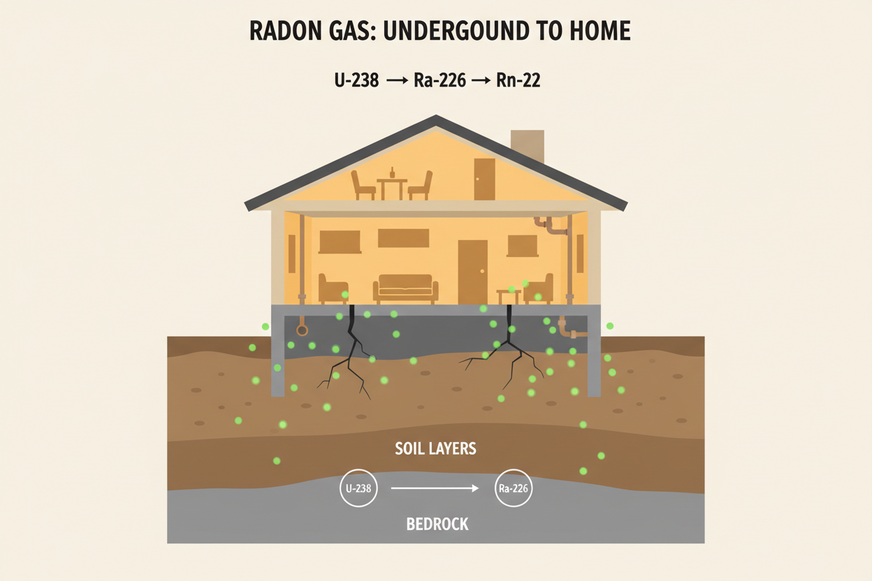 How Radon Forms