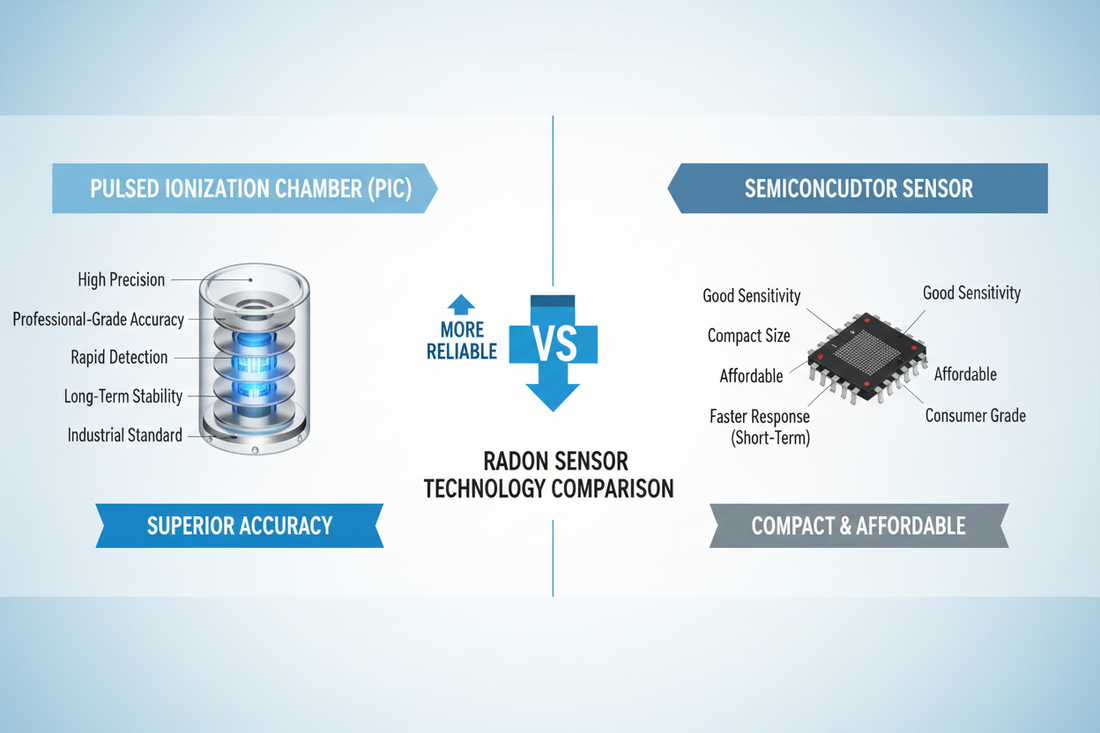 Radon Sensor Comparison: Which Technology Is Right for You?