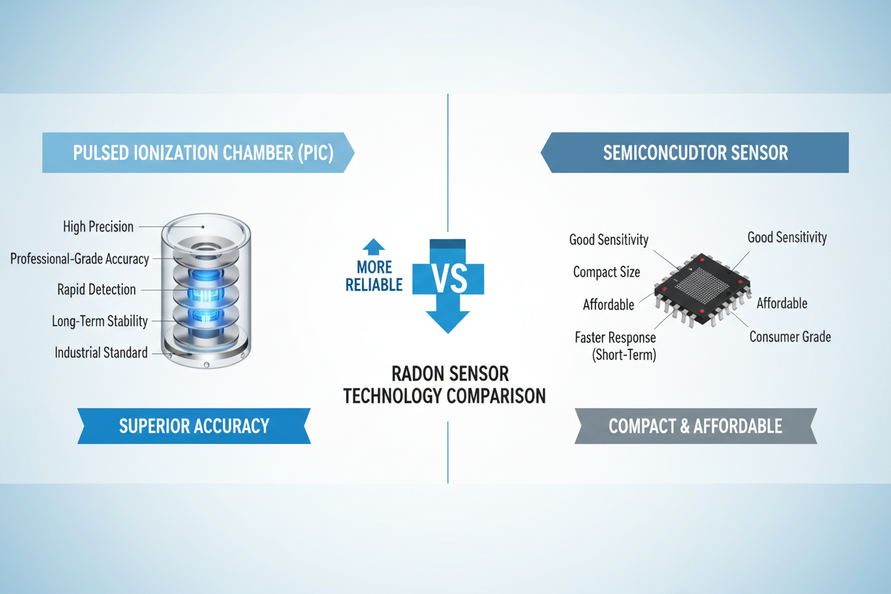 Radon Sensor Comparison: Which Technology Is Right for You?