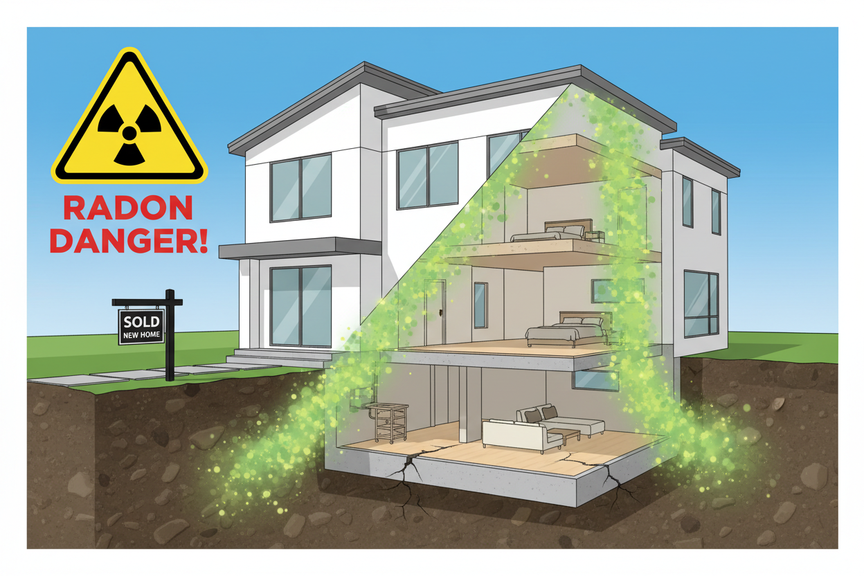 Radon in New Homes: Don't Assume You're Safe