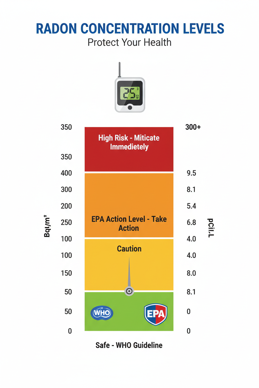 Understanding Safe Radon Levels